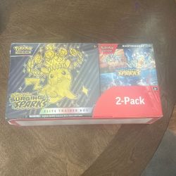 Pokémon Surging sparks 2 Pack 