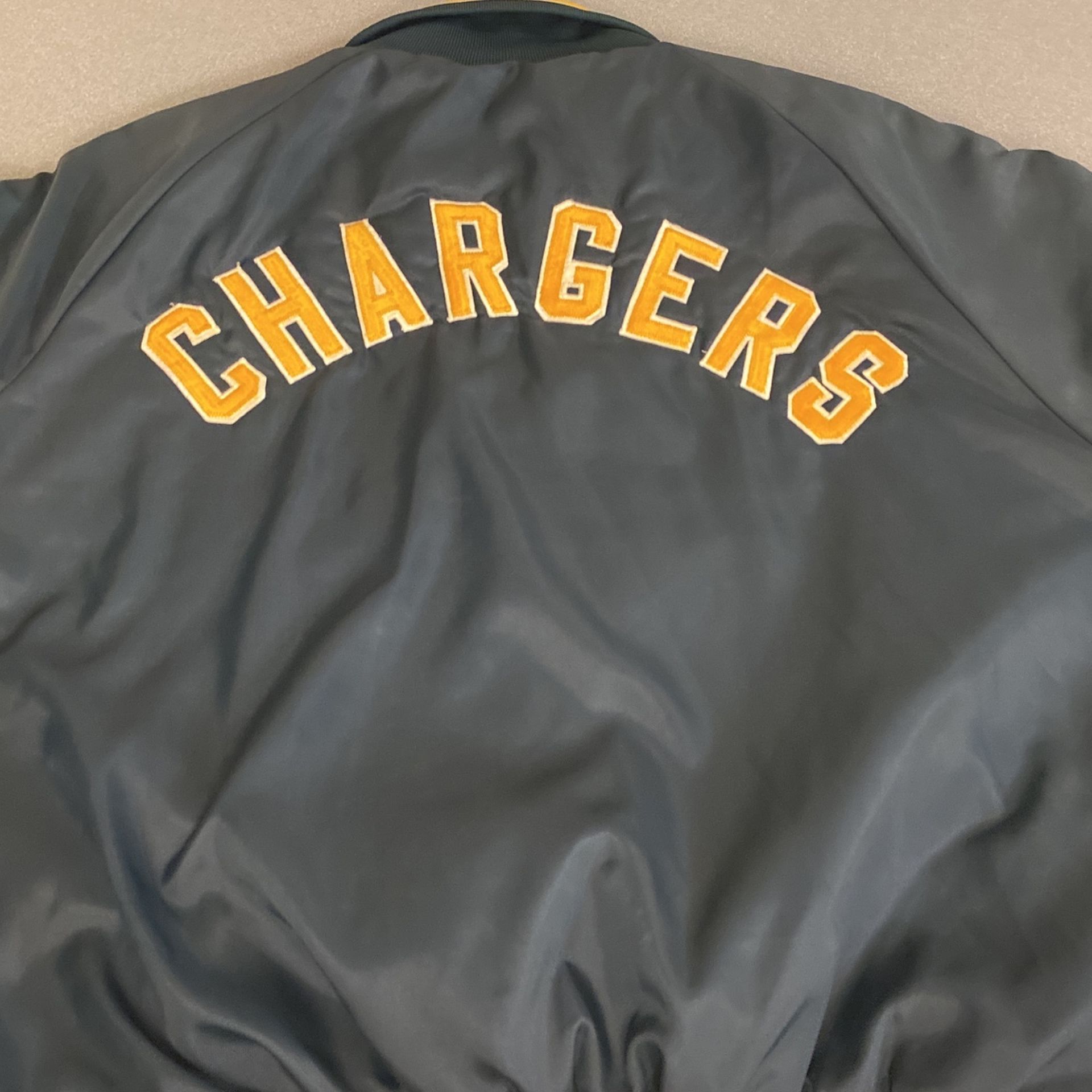 Vintage Los Angeles San Diego Chargers Starter Satin Jacket Men's Size  Medium Royal Blue Yellow for Sale in Westminster, CA - OfferUp