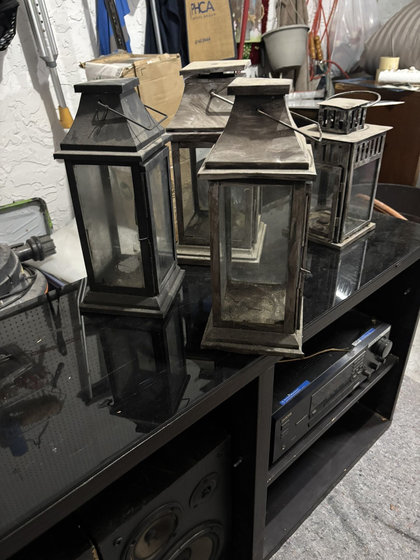 Outdoor Tree Lanterns 4 Pack