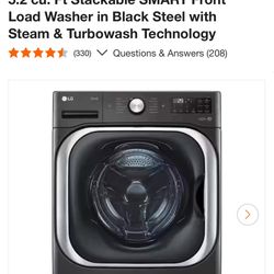 LG washer and dryer Set Electric 