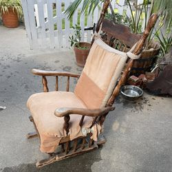 Antique Slider Chair