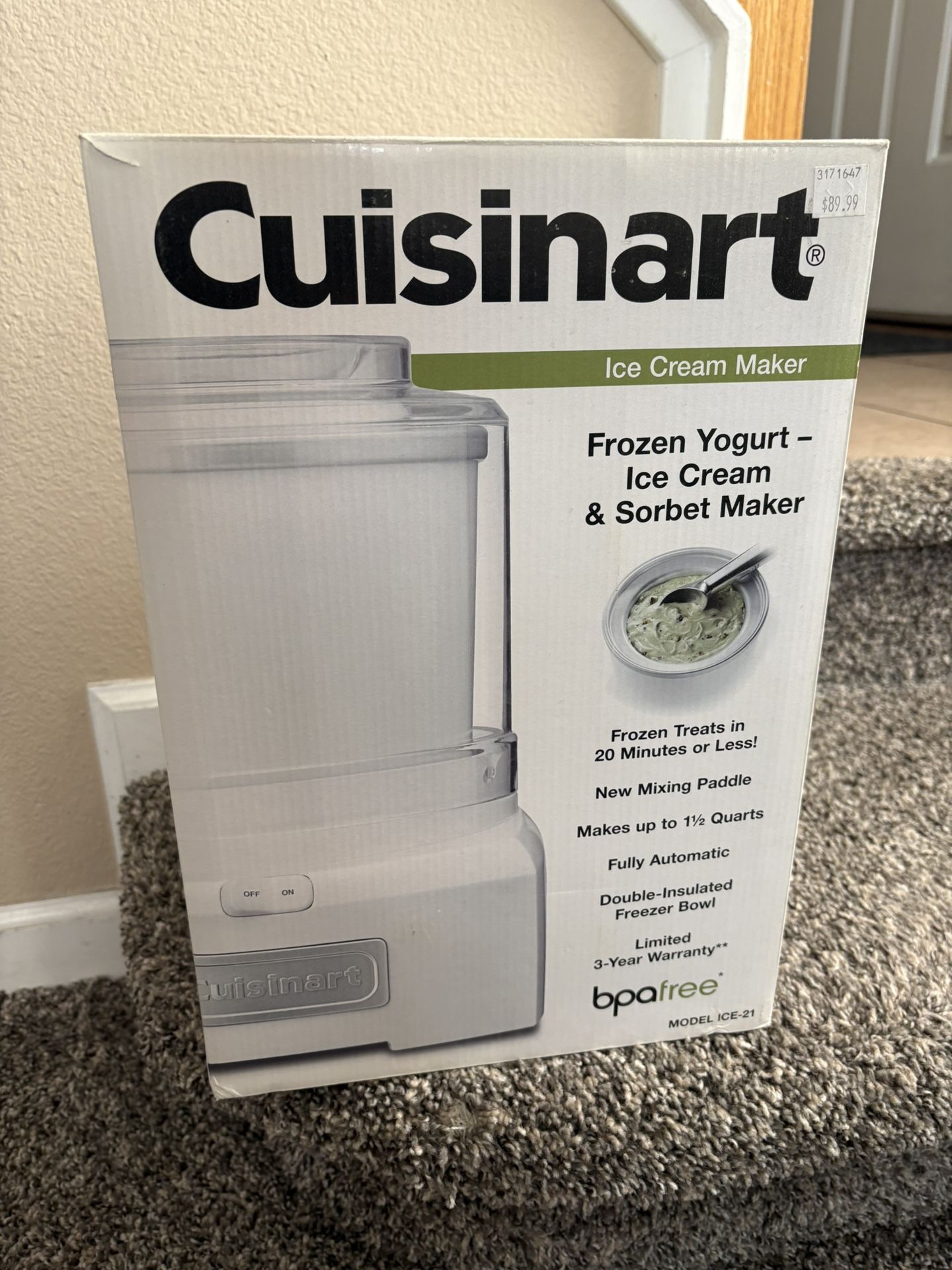 Ice Cream / Frozen Yogurt Maker