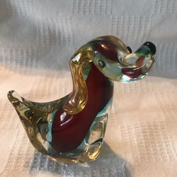 Murano Genuine Venetian Glass Dog