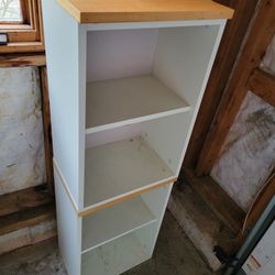 Two Stacked Shelf Units