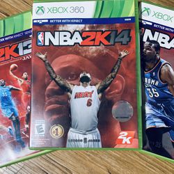 Xbox 360 NBA 2K Video Game Lot *See Details*