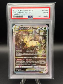 Leafeon VSTAR GG35/GG70 PSA 9 Pokemon