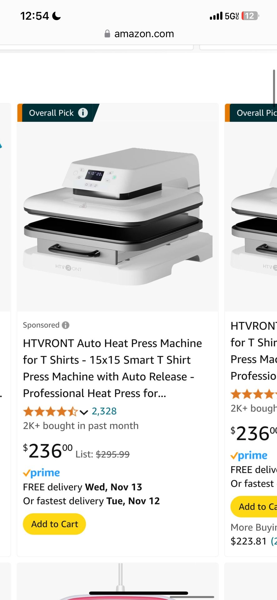 CREWORKS Smart Auto Heat Press Machine for T Shirts