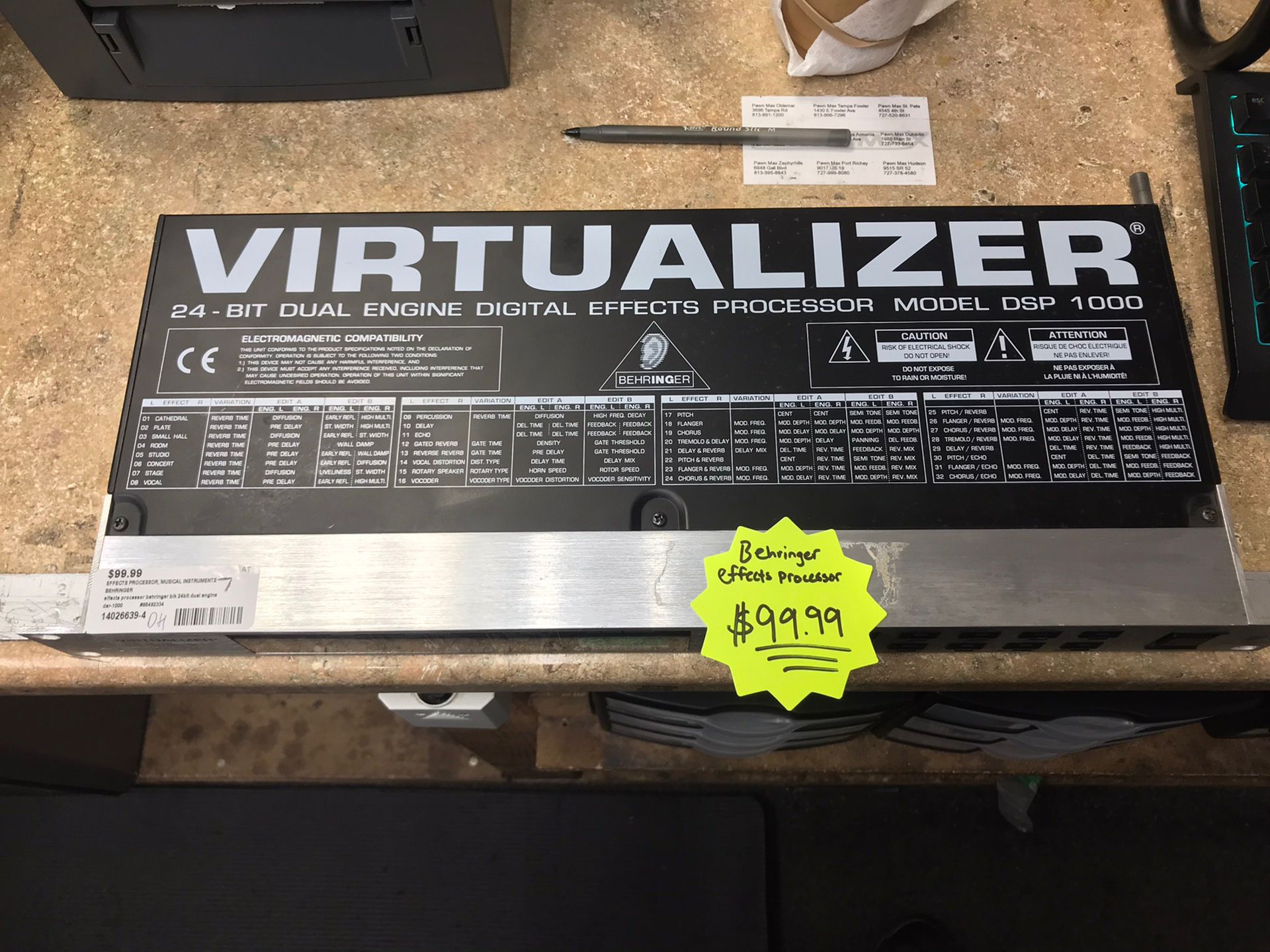 Behringer Effects Processor