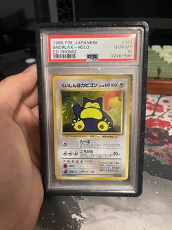 Snorlax CD PROMO PSA 10