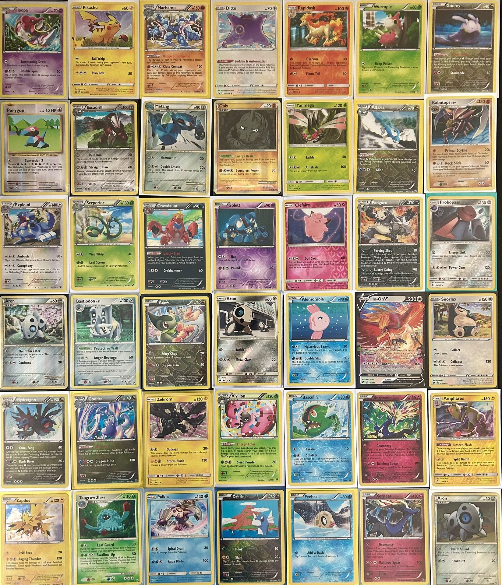 Pokemon Cards Holo Bulk