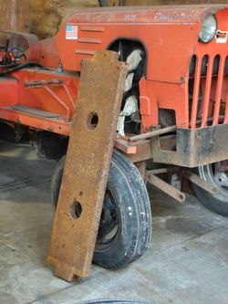 Steel plate weight approximately75 lbs