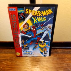 Spider-Man X-Men Arcades Revenge Sega Genesis 1993 