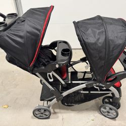 Double Stroller Baby Trend Sit N’ Stand