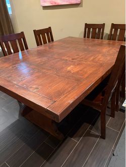 FREE Dining Table & 6 Chairs