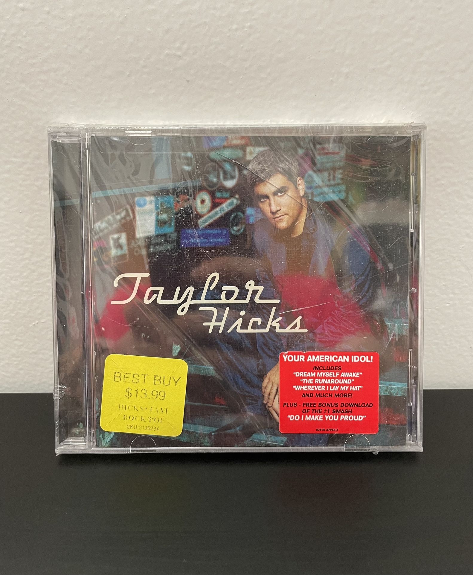Taylor Hicks CD Album NEW SEALED Self Titled Debut American Idol Rock 2006