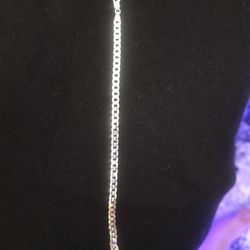 925 Sterling Silver (7" 4.8 MM CUBAN)