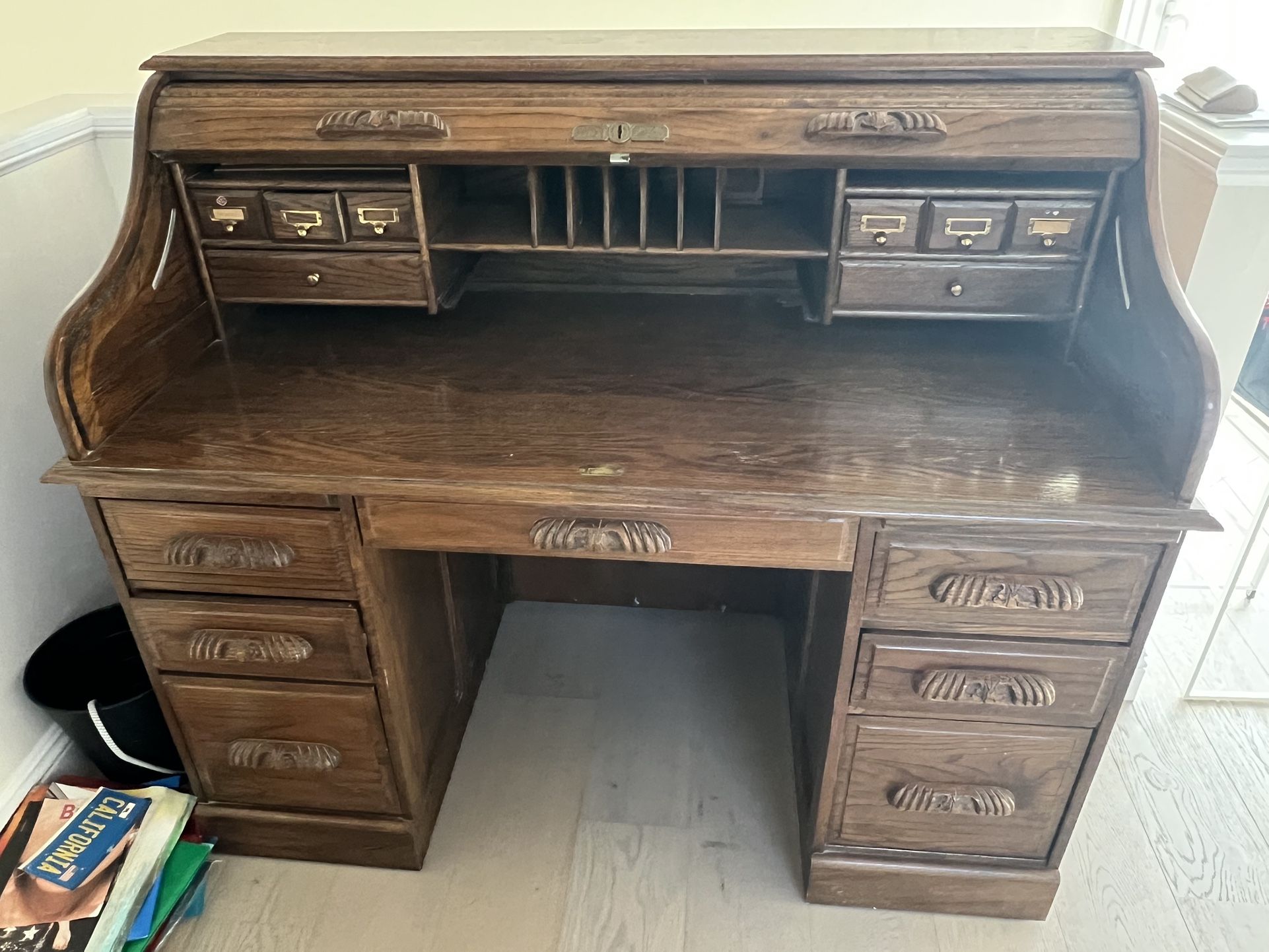 Antique Wood Desk