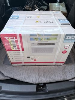 TCL 8000 BTU Smart Window Air Conditioner Fan and Dehumidifier 350sqft (H8W35W): 3- Speed, 115V, 210 CFM, 6ft Cord