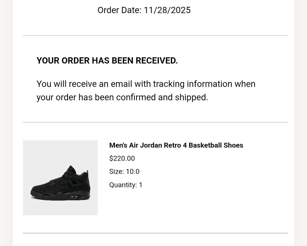 Jordan 4 Retro Black Cat (2025)