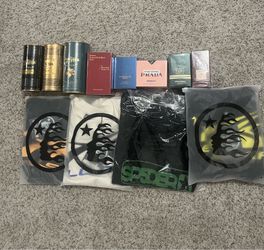 Colognes and shirts