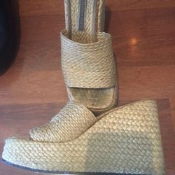 Summer wedges designer Amanda Smith