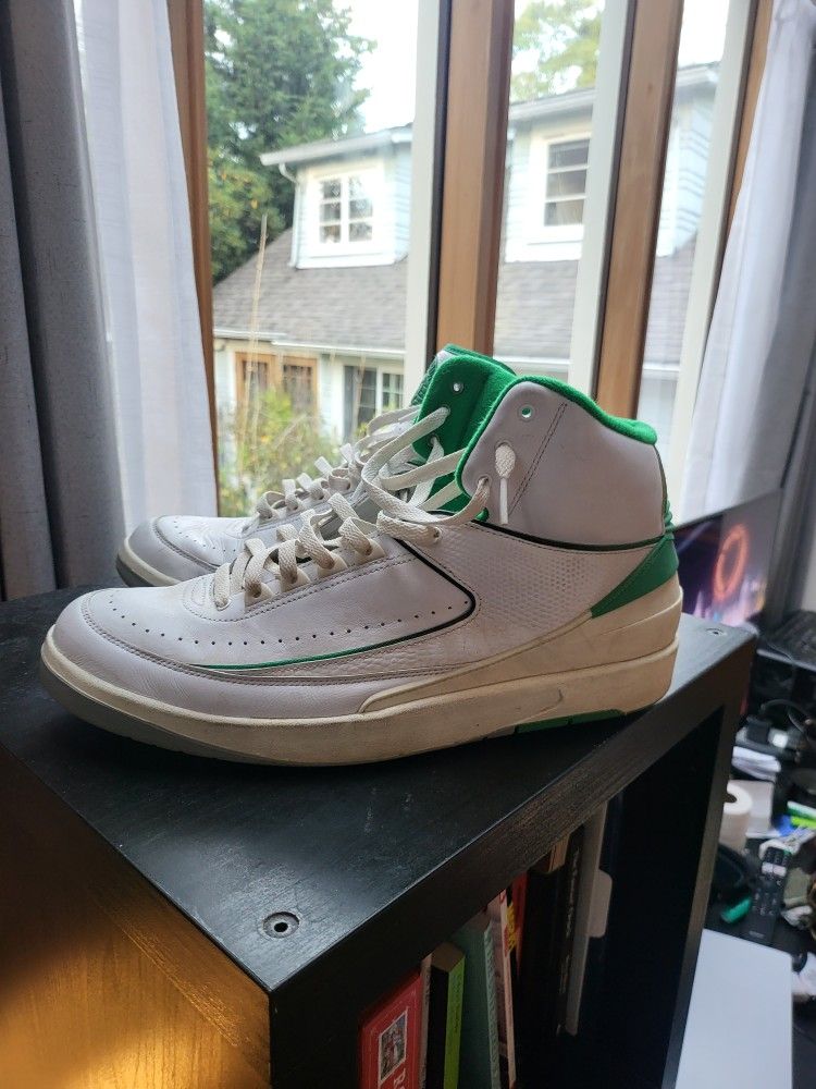 SIZE 14 AIR JORDAN 2 GREEN