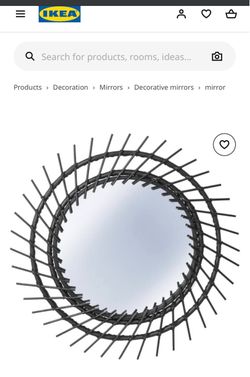 Divorced/Moving Sale - IKEA Austbö Decorative Mirror