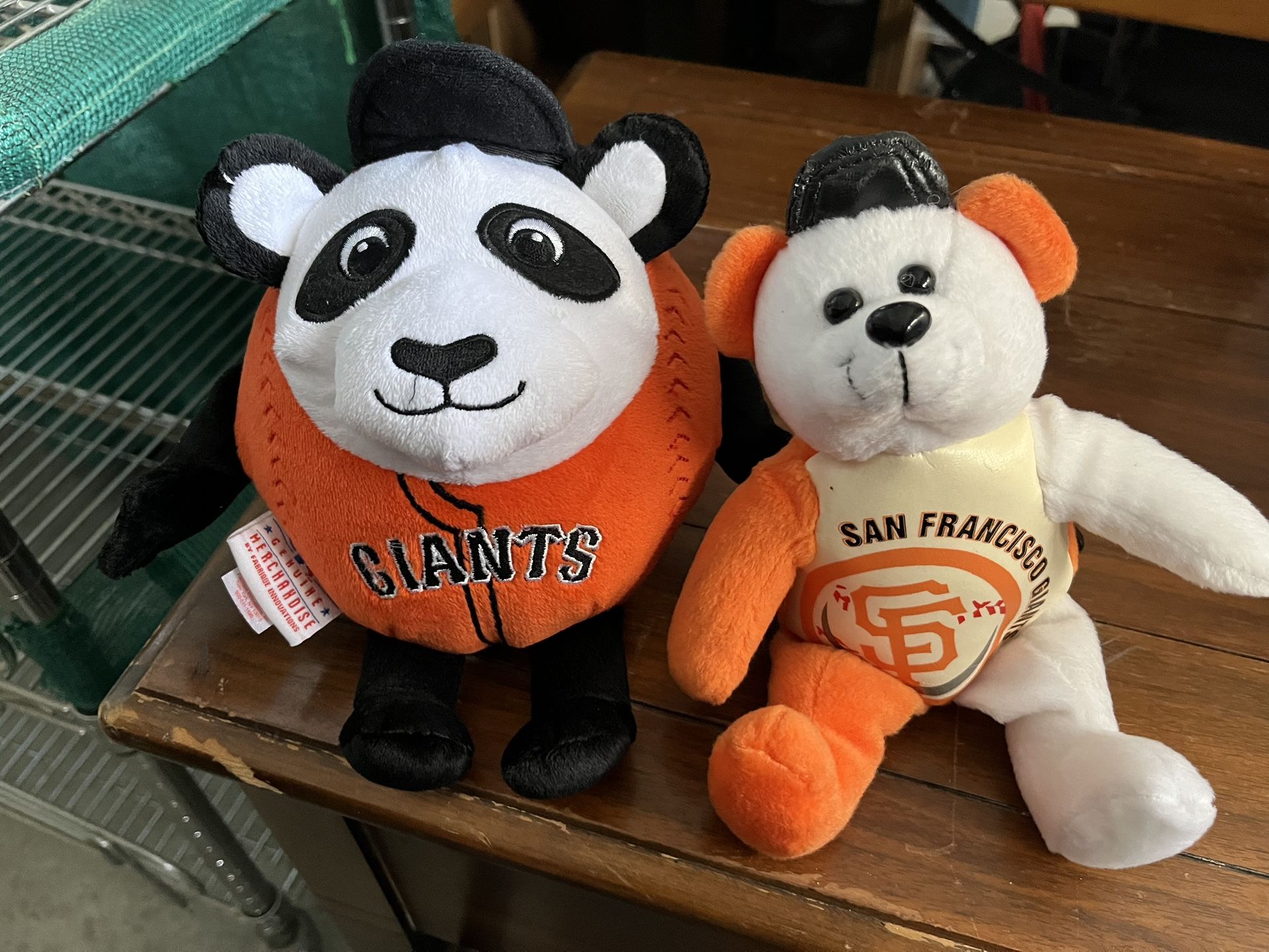 SF Giants Stuffed Animals