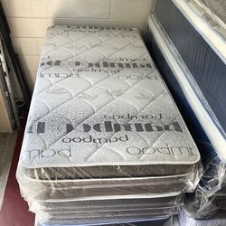 Twin Size Mattress 14” Inches Pillow Top Of High Quality Also Available in Full-Queen-King and Cali-King Same Day Delivery