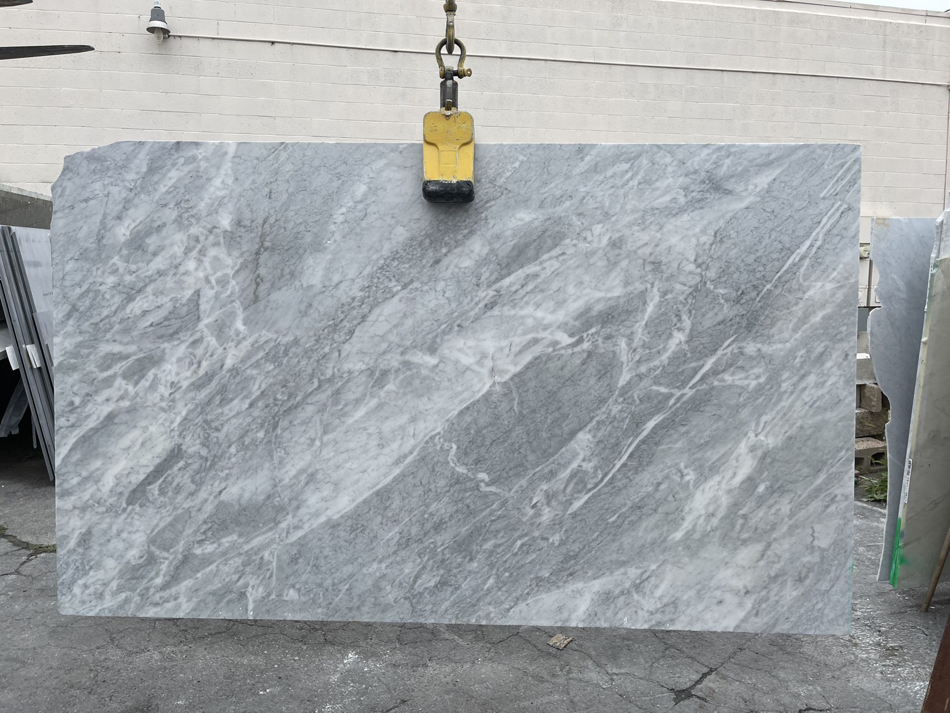 Carrara Silver Marble Slab 116 X 70 Stone Countertop Remodel Kitchen Granite Quartzite