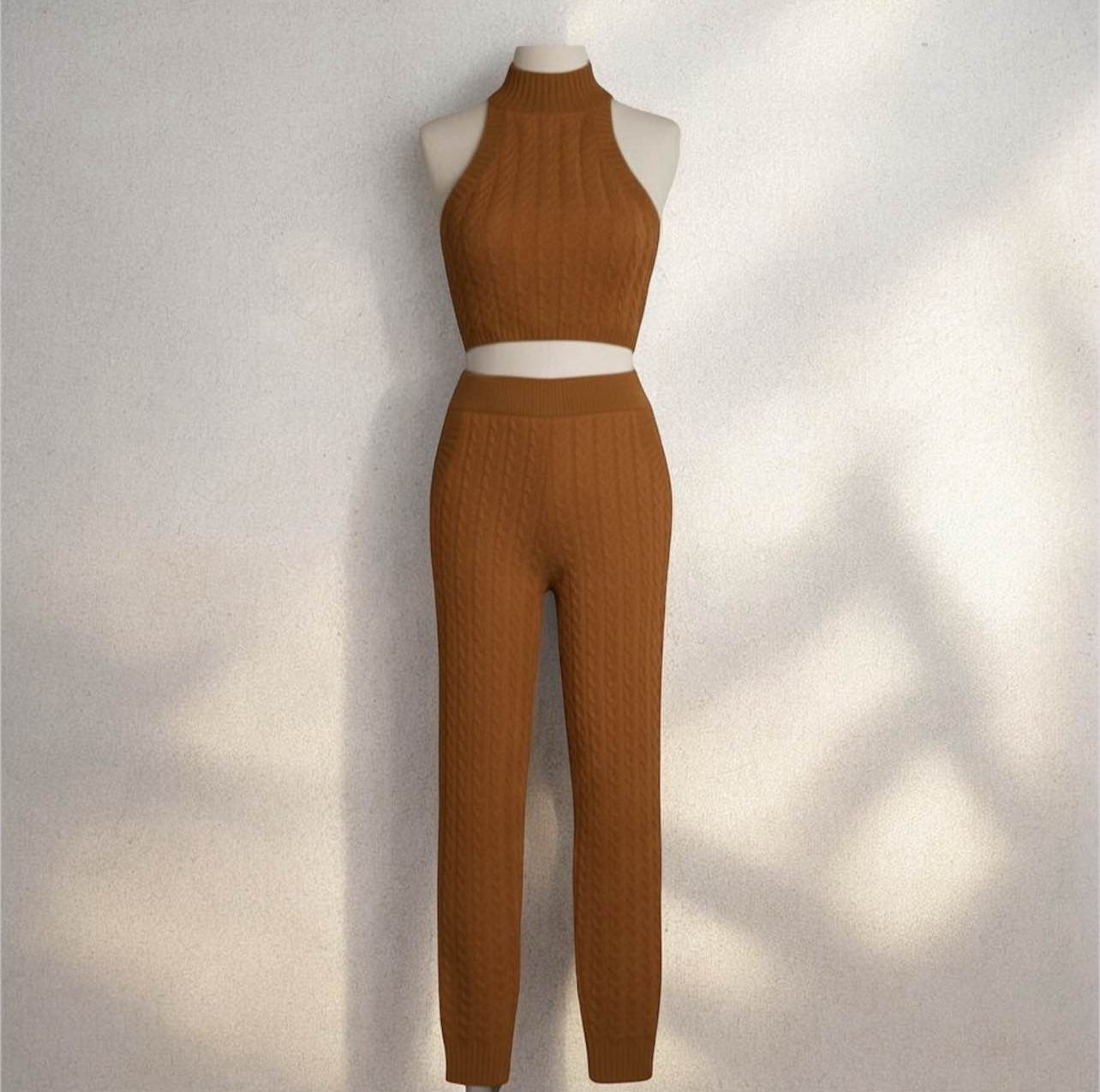 gorgeous small knit sweater set