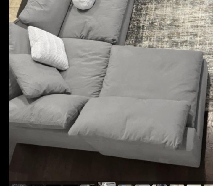 Cloud Couch Feathered Sectional Sofa Couch Modular