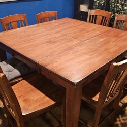 Expandable Bar Height Table - Seats Up To 8