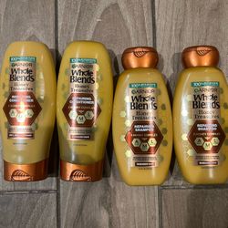 Shampoo And Conditioner Garnier Whole Blends All For $10