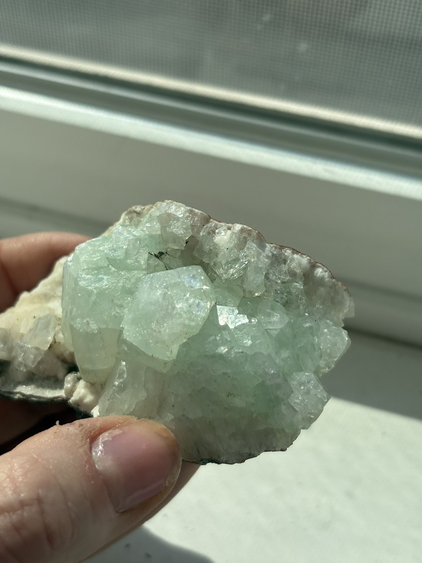 Green Apophyllite Specimen