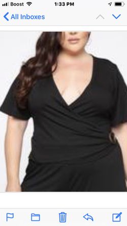 Fashion Nova My Opinion Top Black