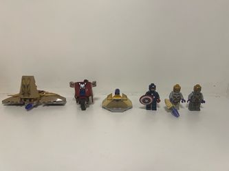 6865 LEGO Avengers Captain America's Avenging Cycle
