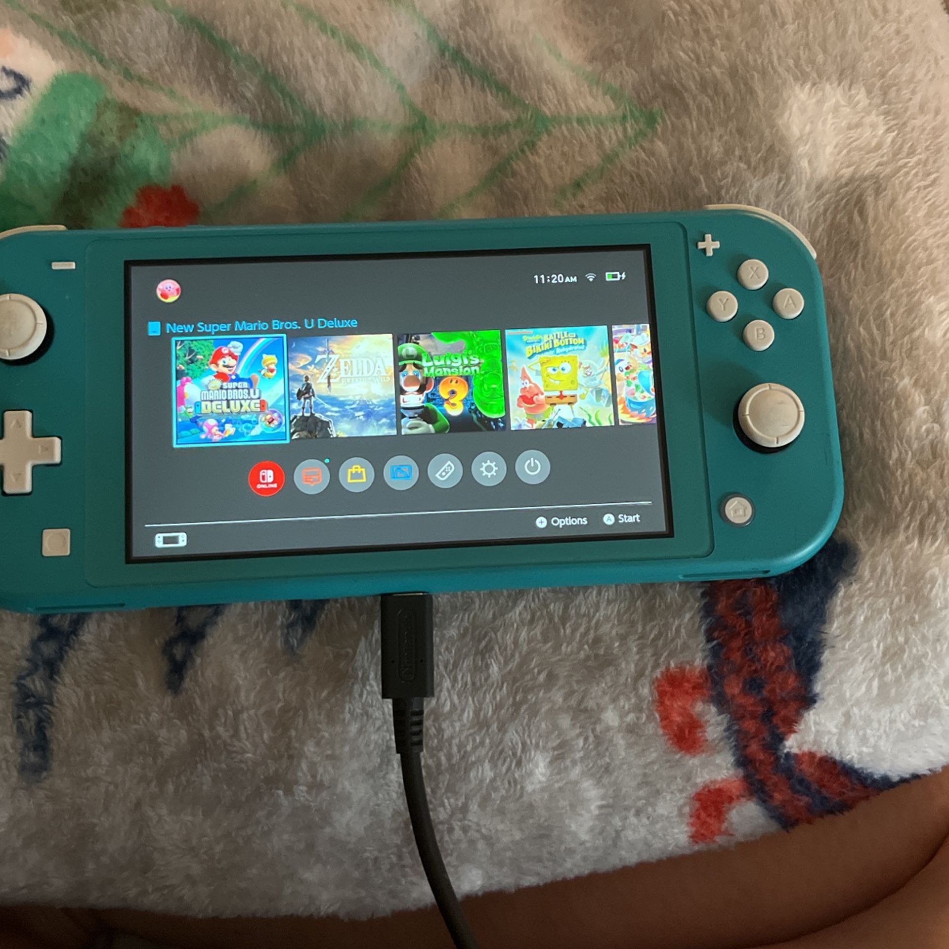 Nintendo Switch  And Charger 