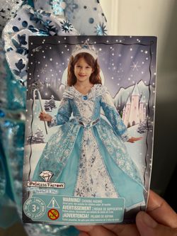 Princess blue dress
