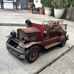 Large Antique Fire Truck 