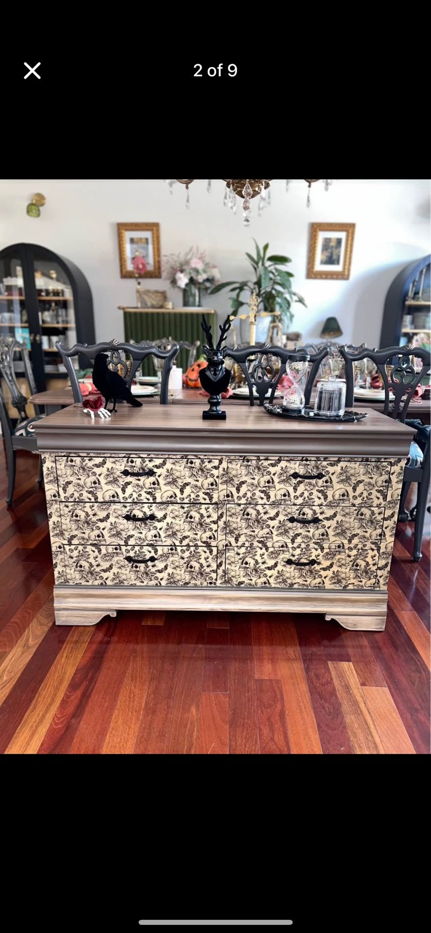 Broyhill Gothic Sideboard Or Dresser