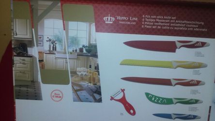 The Pioneer Woman Red Knife Set for Sale in Hoboken, GA - OfferUp