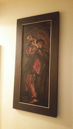 Original framed oil painting