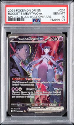 PSA 10 Rocket's Mewtwo ex Special Illustration Rare