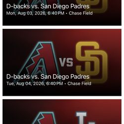 Dbacks tickets for sale