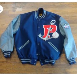 Stockton Ports Letterman Varsity Jacket Size XL Deadstock Rare One Of 1 Milb Ports 