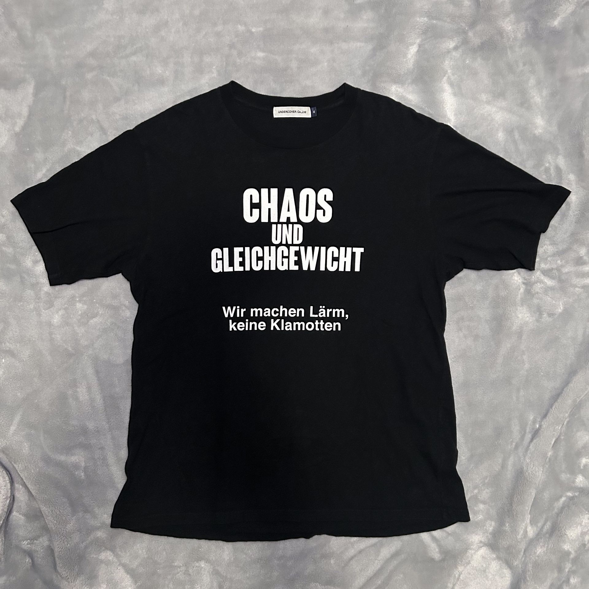 Undercover Chaos Tee (Black) [4/XL]