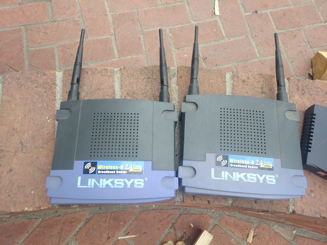 Linksys wireless G broadband routers
