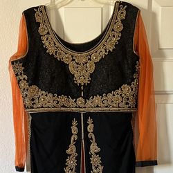 Indian Frock Long Anarkali Suit Dress