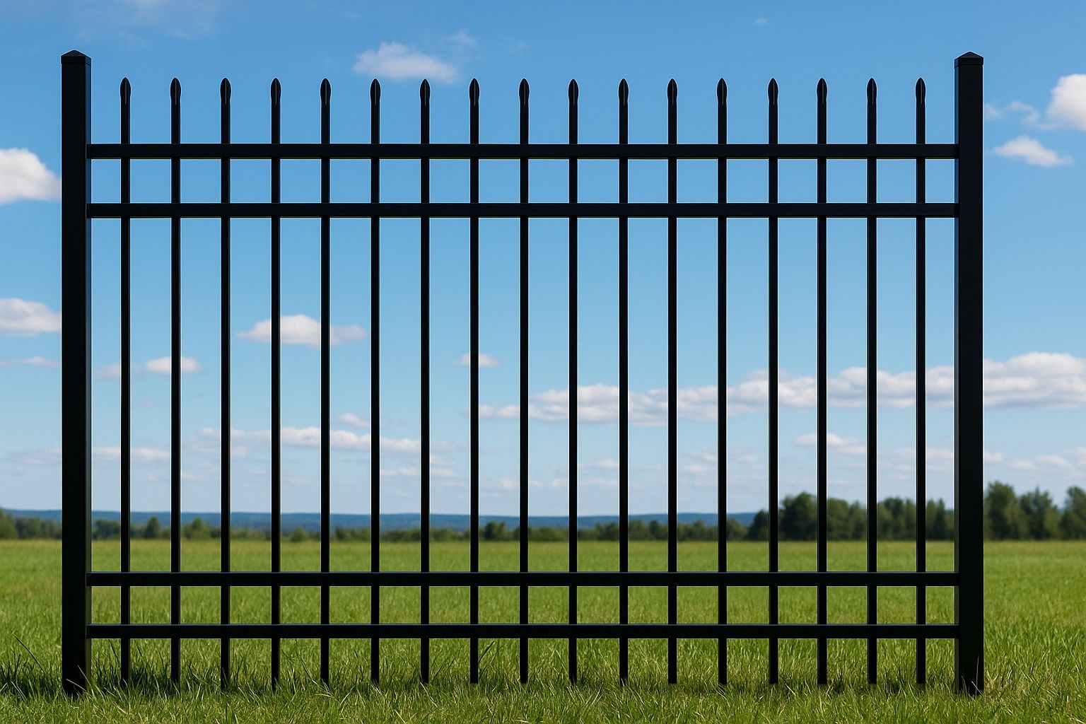 Heavy Duty Metal Fence 10x7  [Delivery]